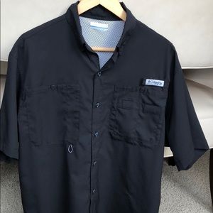 Men’s Columbia PFG, short sleeve button up